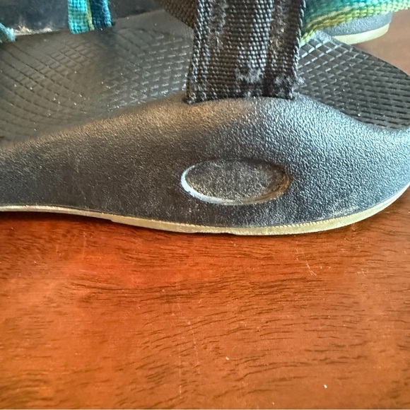 Chaco Women's Sandals with Double Turquoise Straps - Picture 6 of 7